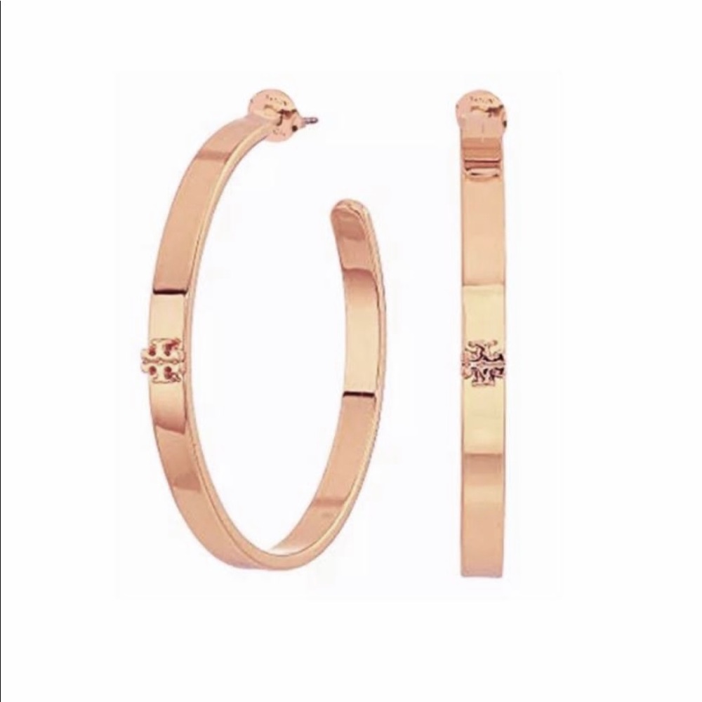 Tory Burch Kira Hoop Earrings